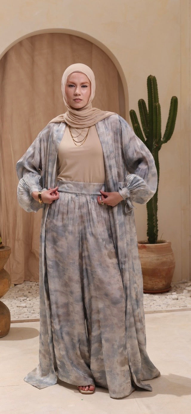 Light Blue Orga Cardigan