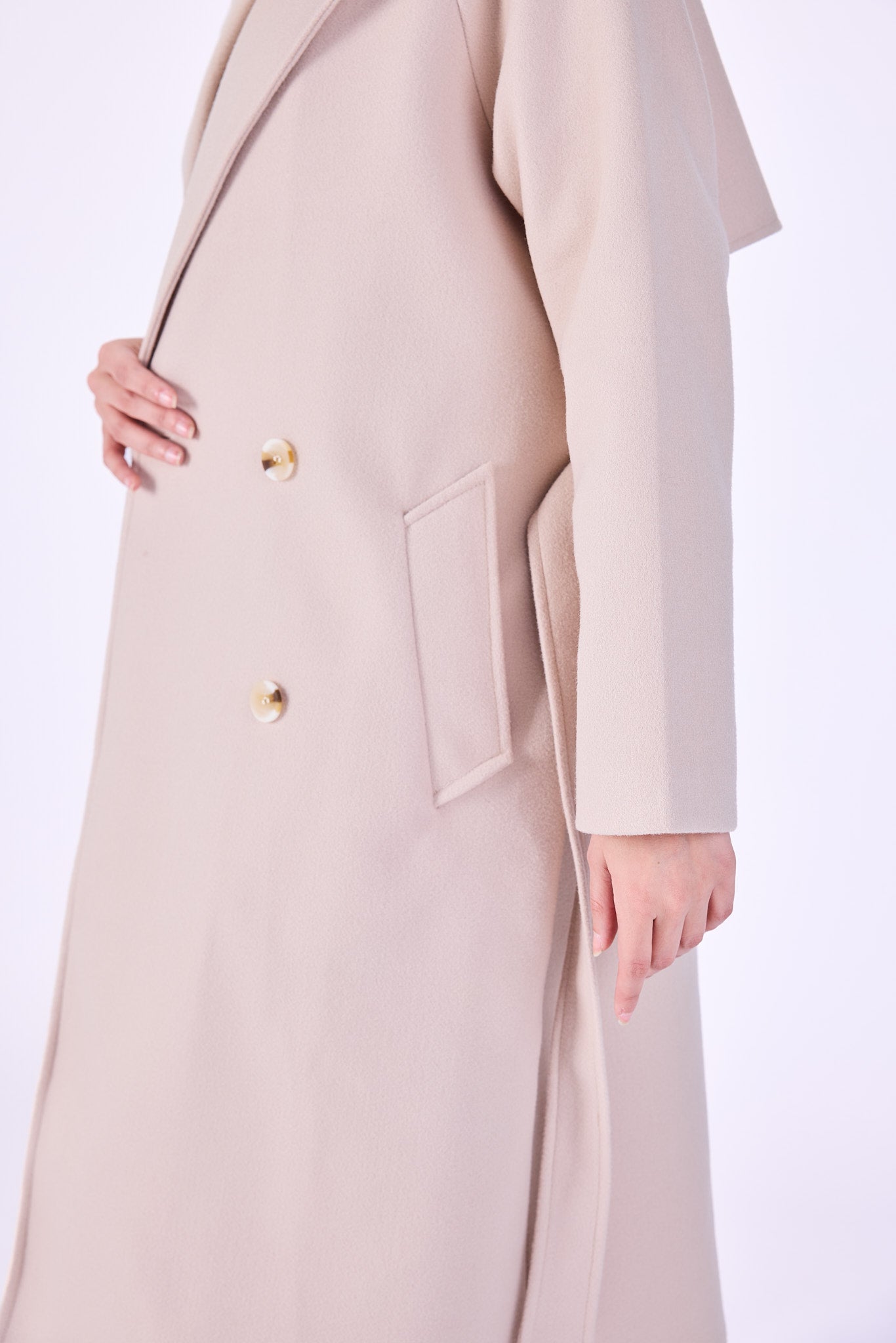 Beige coat