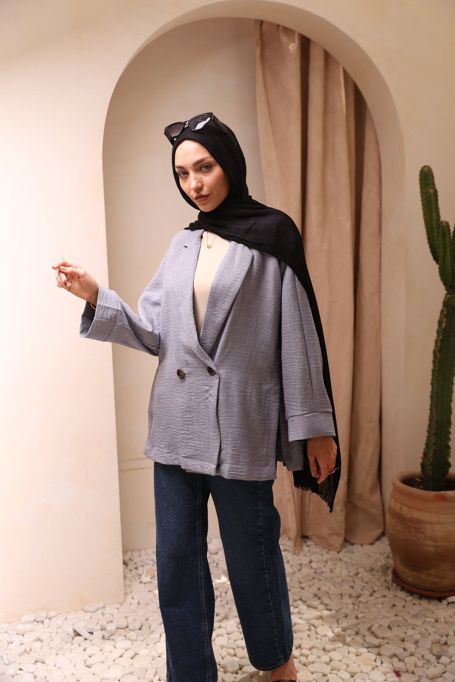 Dimo Linen Blazer