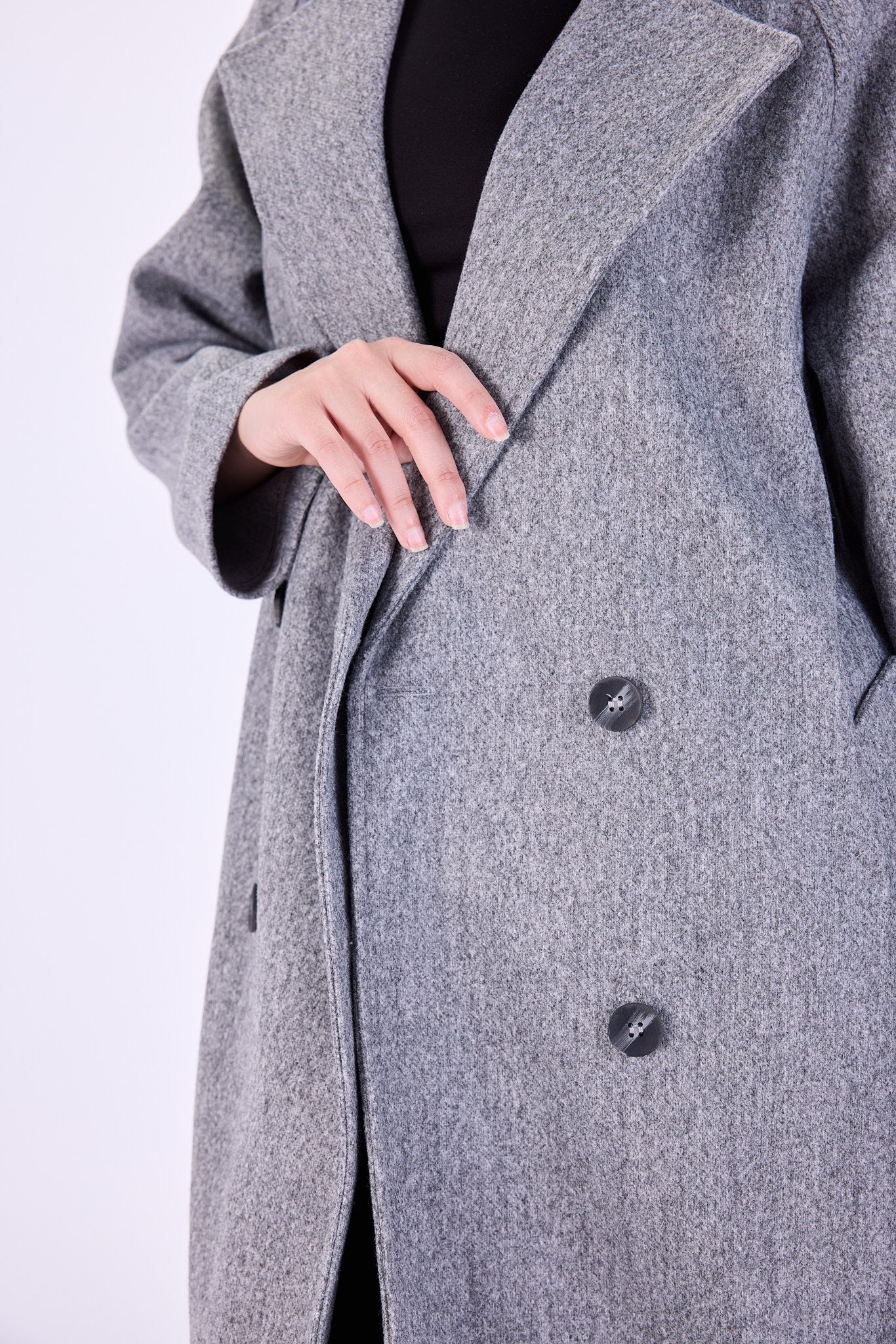 Gray coat