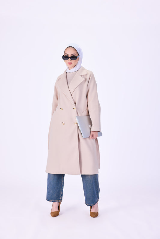 Beige coat