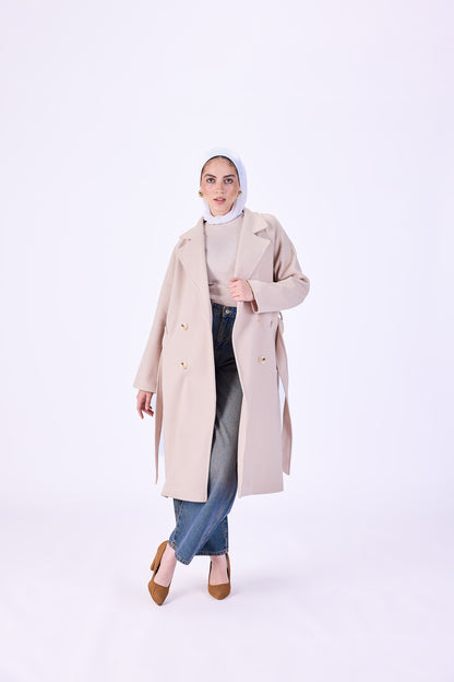 Beige coat