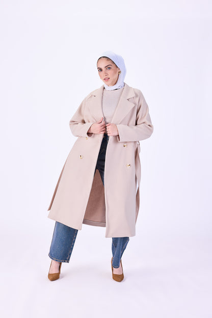 Beige coat