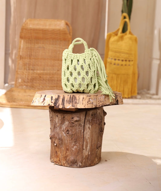 Mint  Bloom – Hand made Bag