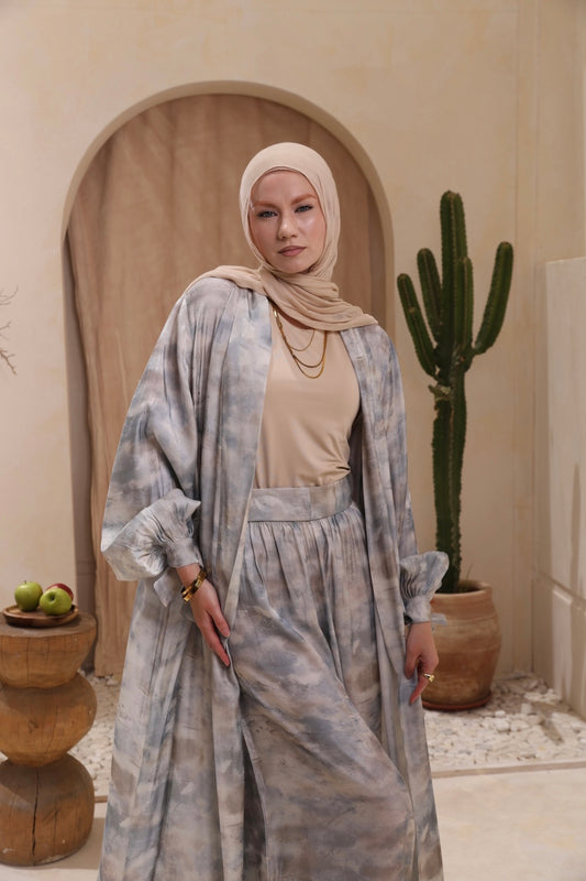Light Blue Orga Cardigan