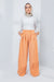 Peach fuzz tailored pants