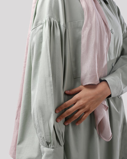 Cotton poplin shirt