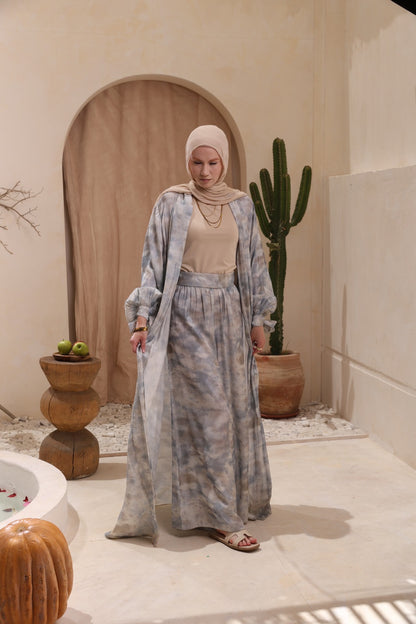 Light Blue Orga Cardigan