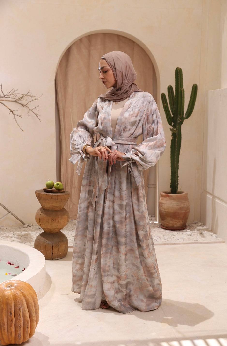 Light Brown Orga Cardigan