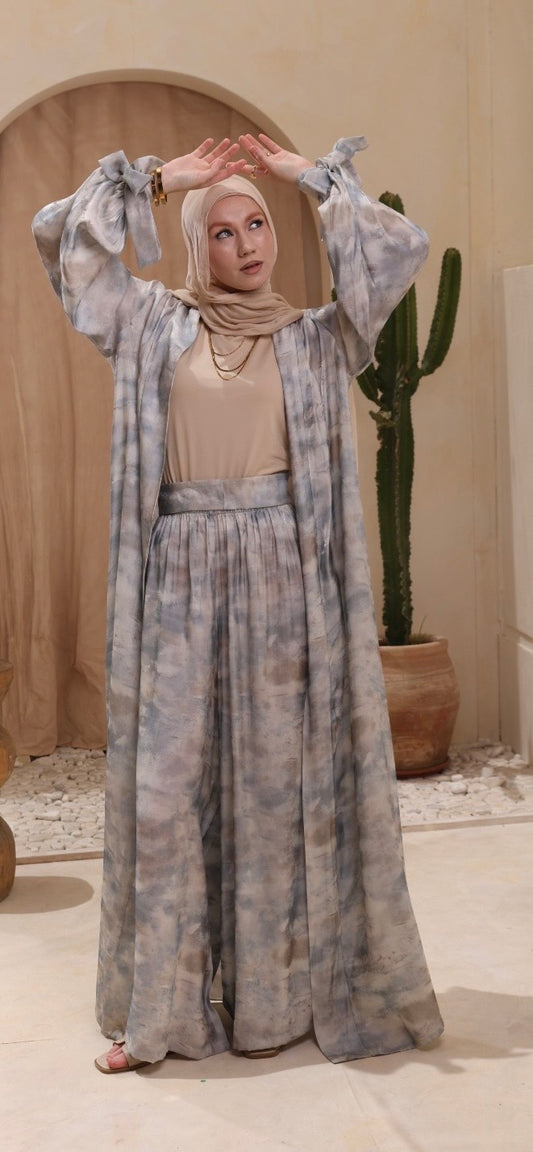 Light Blue Orga Cardigan