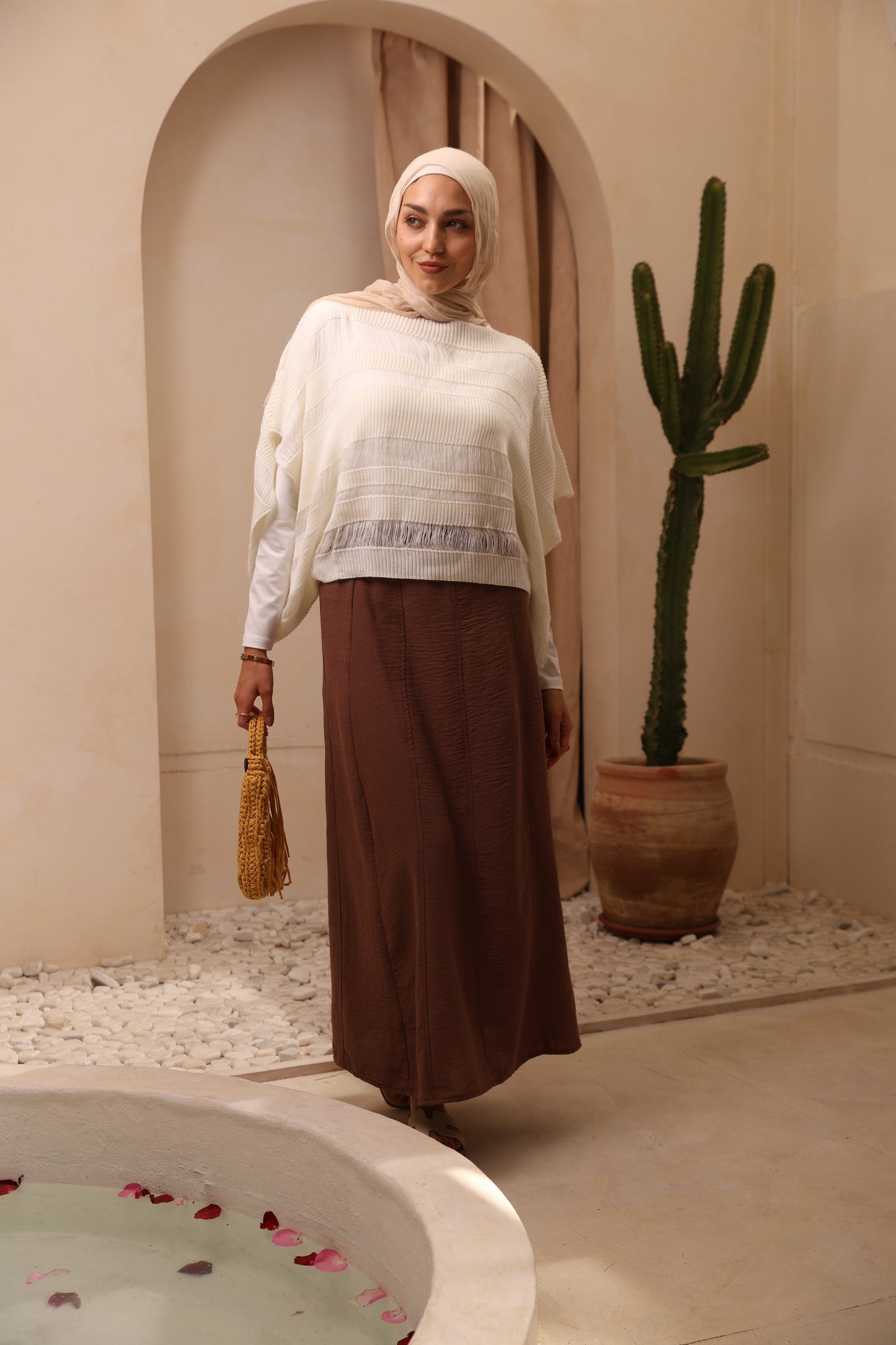 Brown Linda Skirt