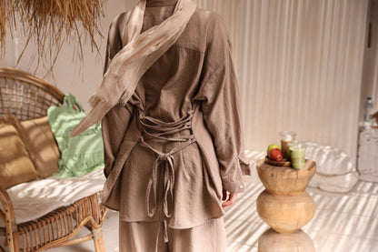 Cafe Linen top