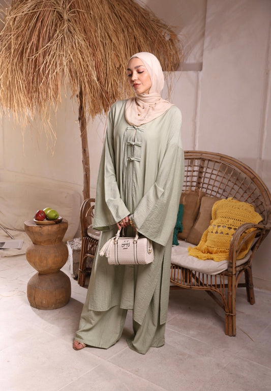 Mint High Low Set