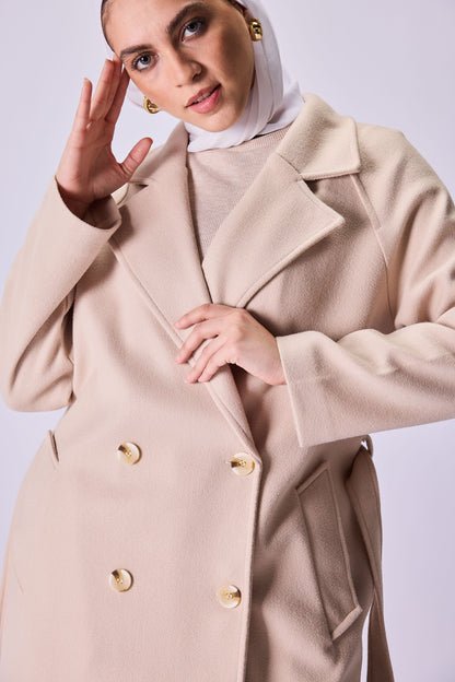 Beige coat