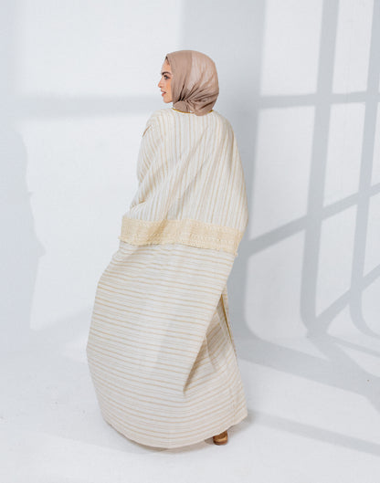 Linen Striped Kaftan