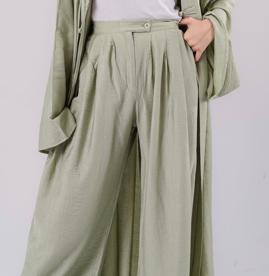 Mint High Low Pants
