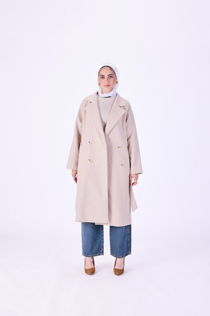 Beige coat