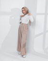 Linen tailored pants