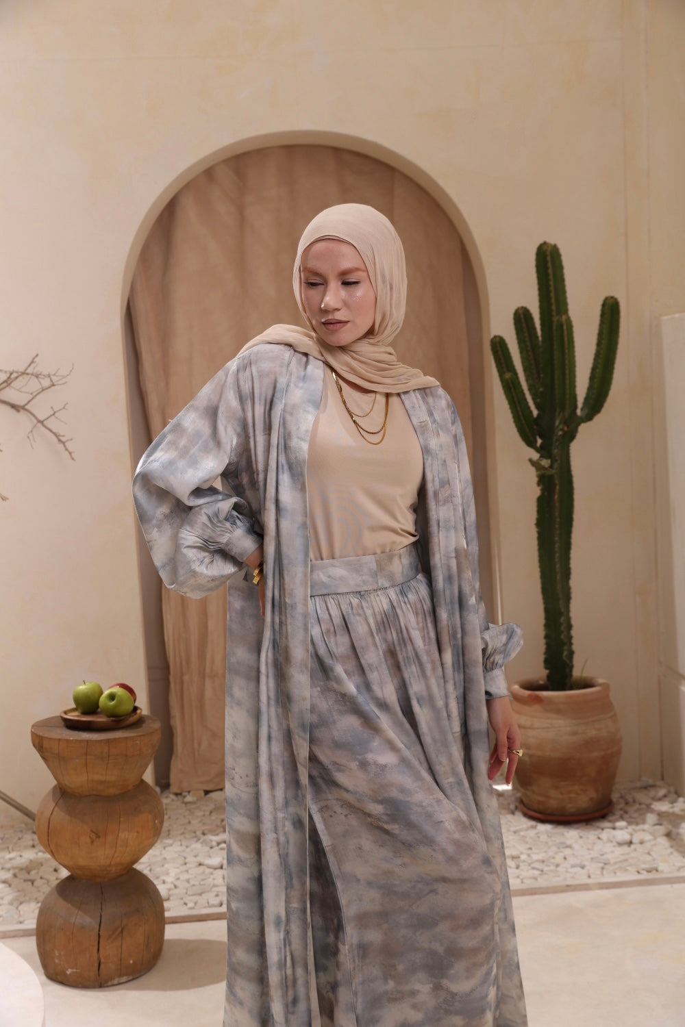 Light Blue Orga Cardigan