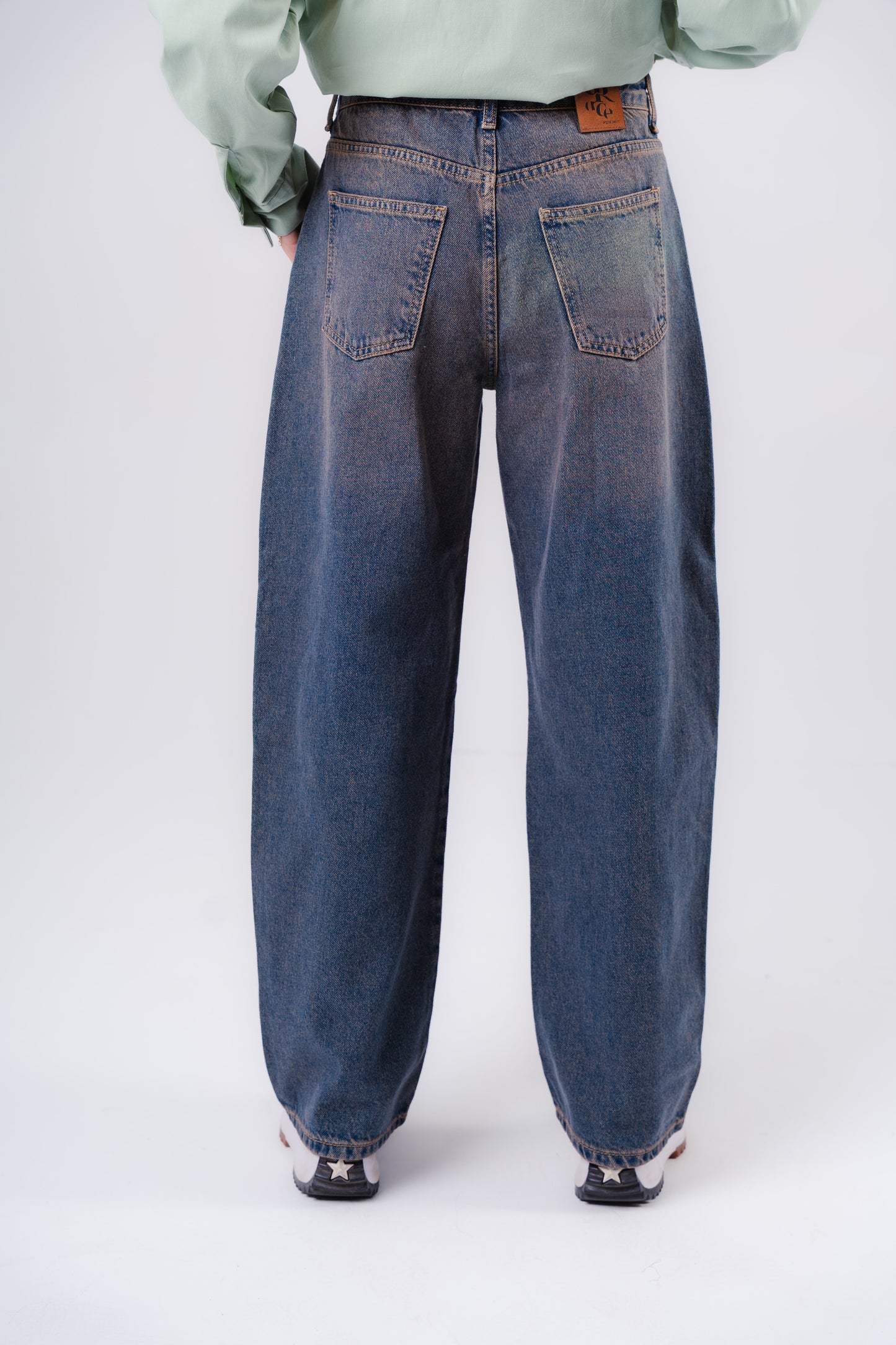 Balloon Denim Pants