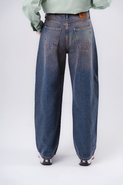 Balloon Denim Pants