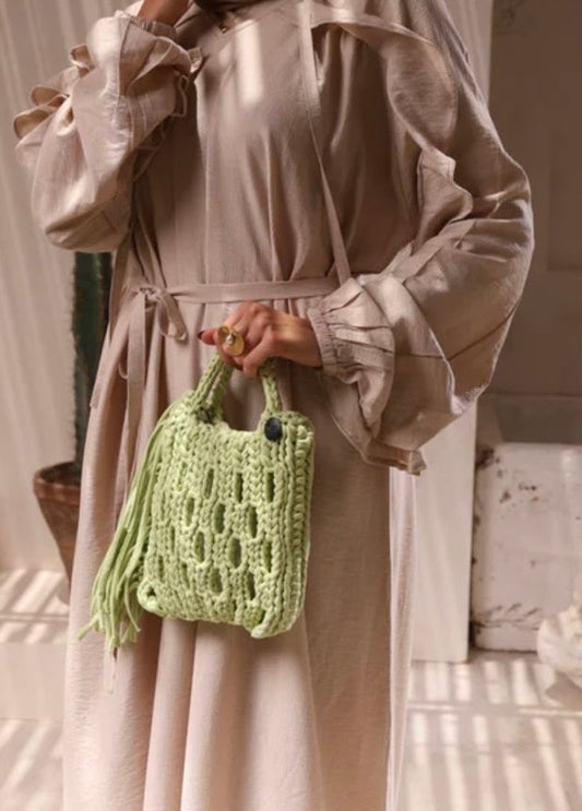 Mint  Bloom – Hand made Bag