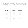 Chiffon dress