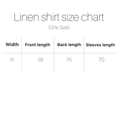 Linen shirt